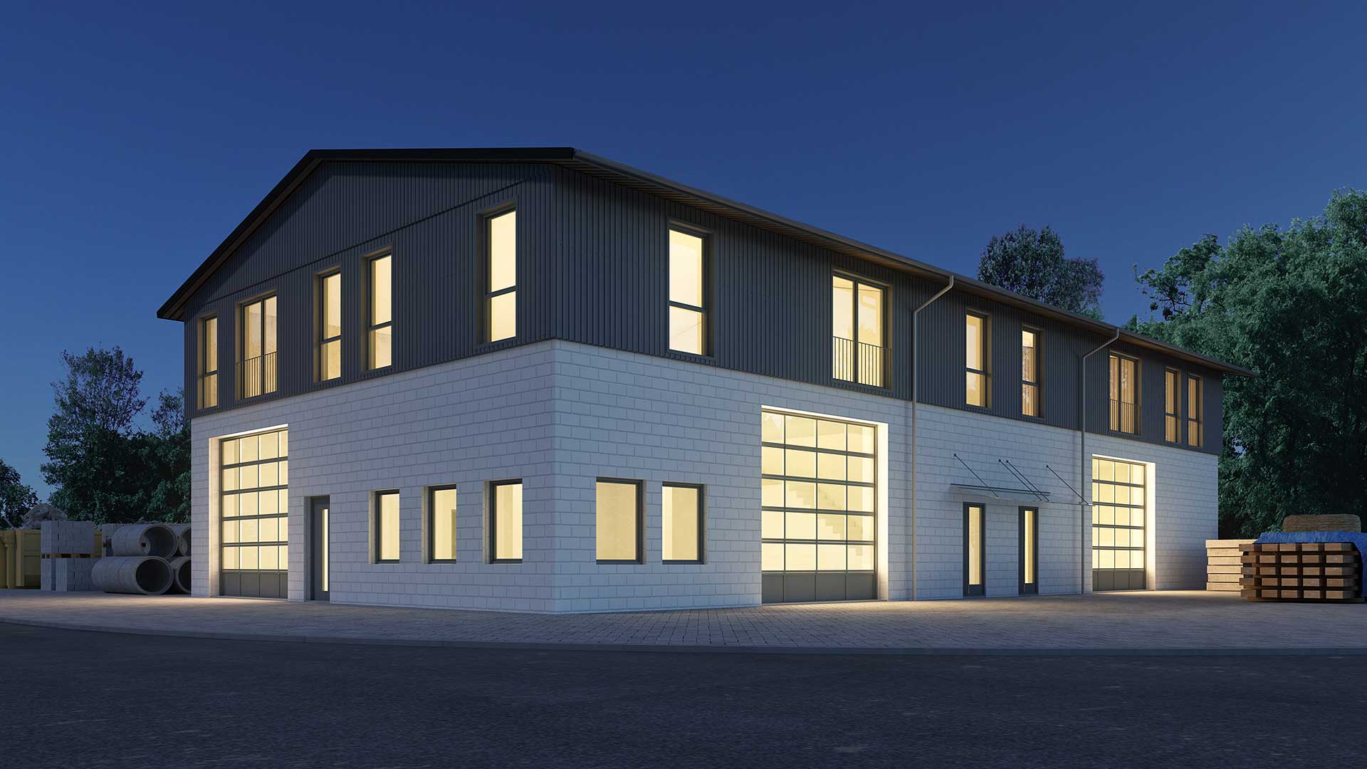 ewa-lagerhallen-mit-buero-warmhalle-isoliert ewa-lagerhallen-mit-buero-warmhalle-isoliert