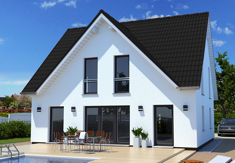 EWA-Landhaus Teltow 164qm Hausbau Berlin Brandenburg Potsdam