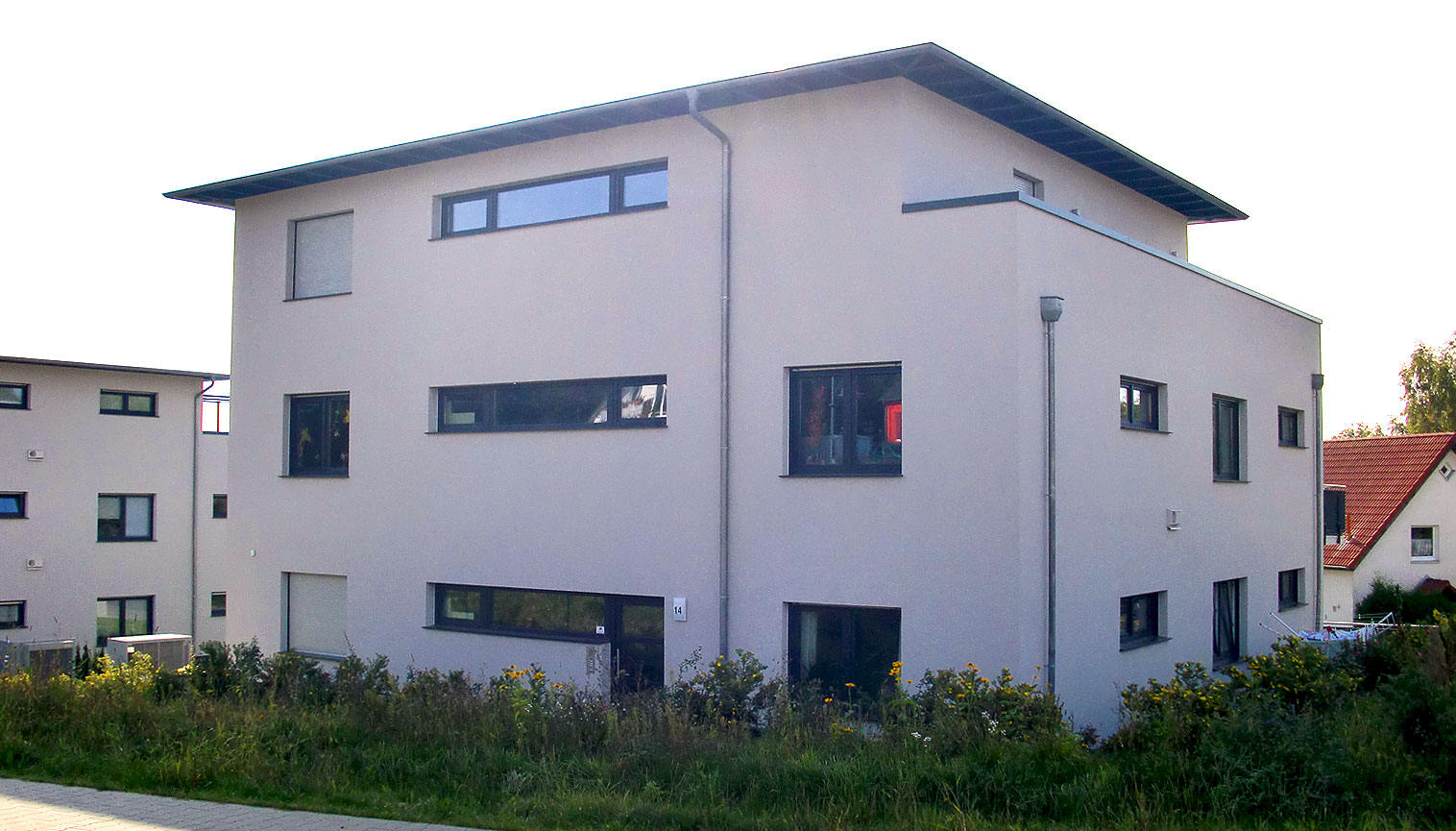 EWA-Wohnhaus Apartment Hausbau Berlin Brandenburg Potsdam Vorderansicht